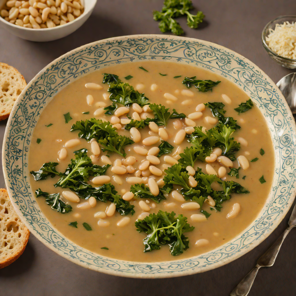 Tuscan-Style White Bean and Kale Soup