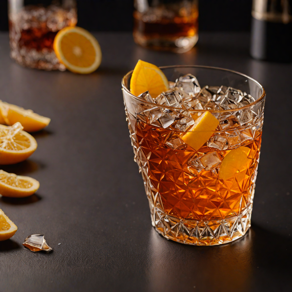 Bitters-Infused Old Fashioned Cocktail
