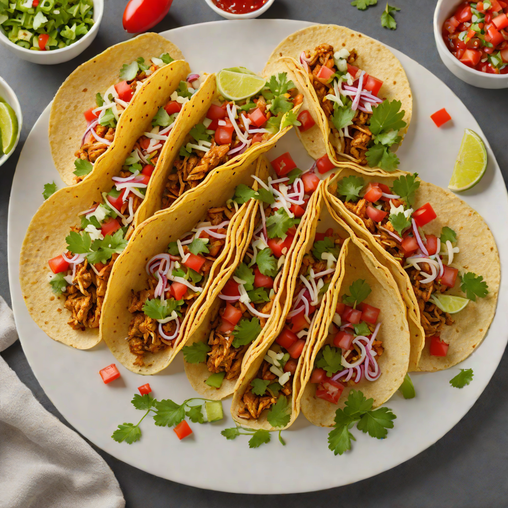 Street Food-Inspired Spicy Chicken Tacos with Fresh Salsa
