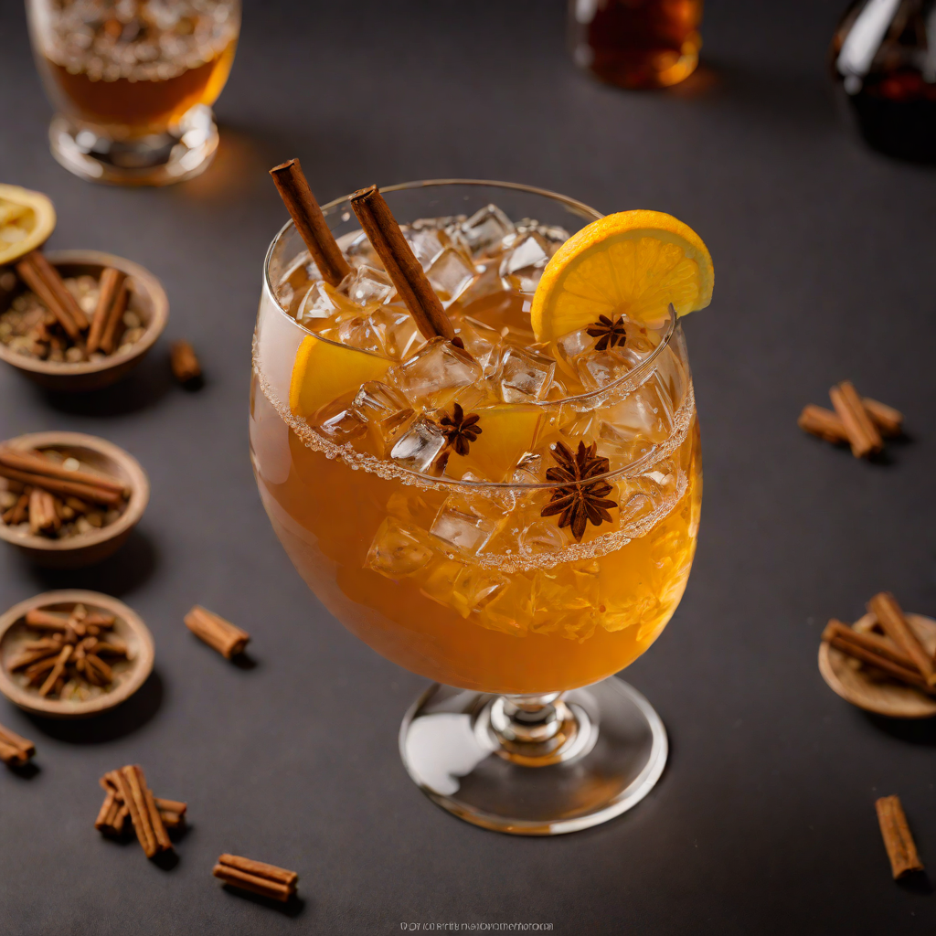 Spiced Cinnamon Whiskey Sour