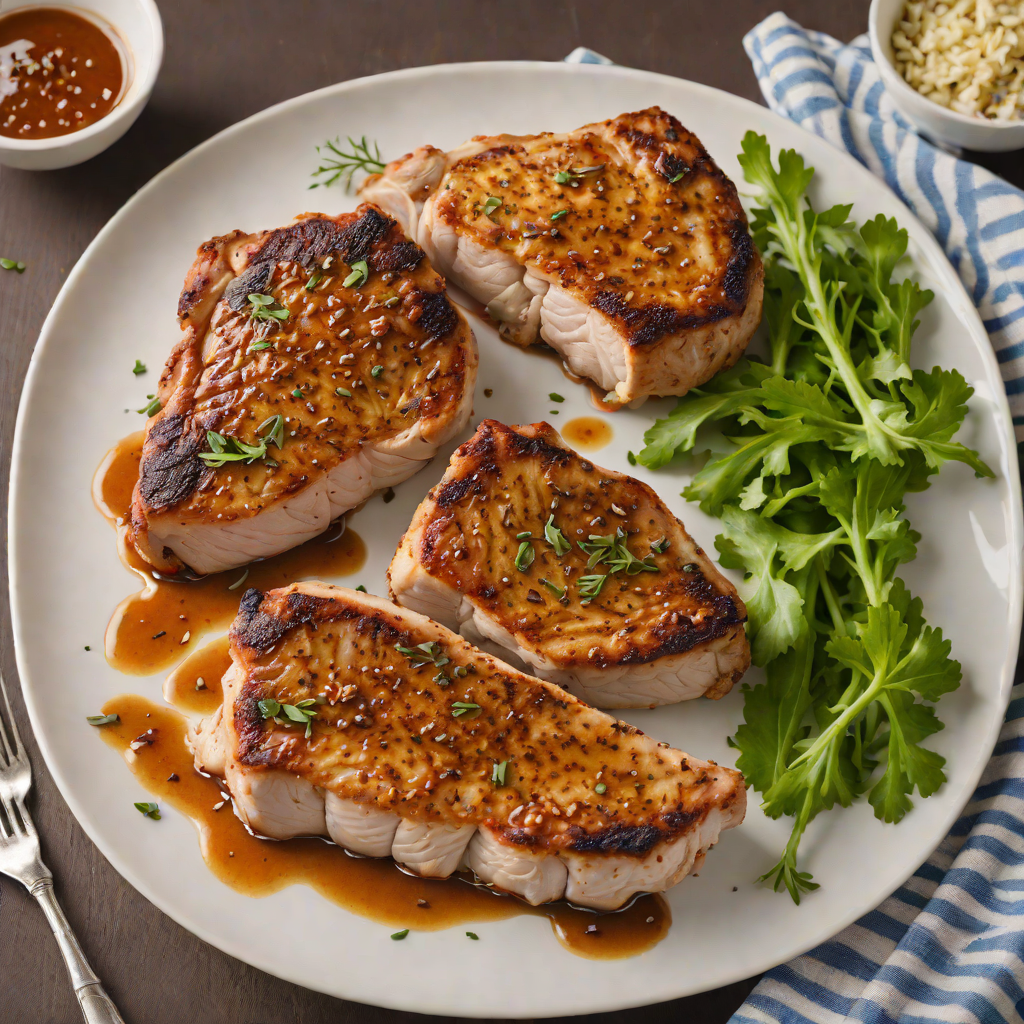 Pan-Seared Pork Chops with Smoky Caribbean Spice Rub