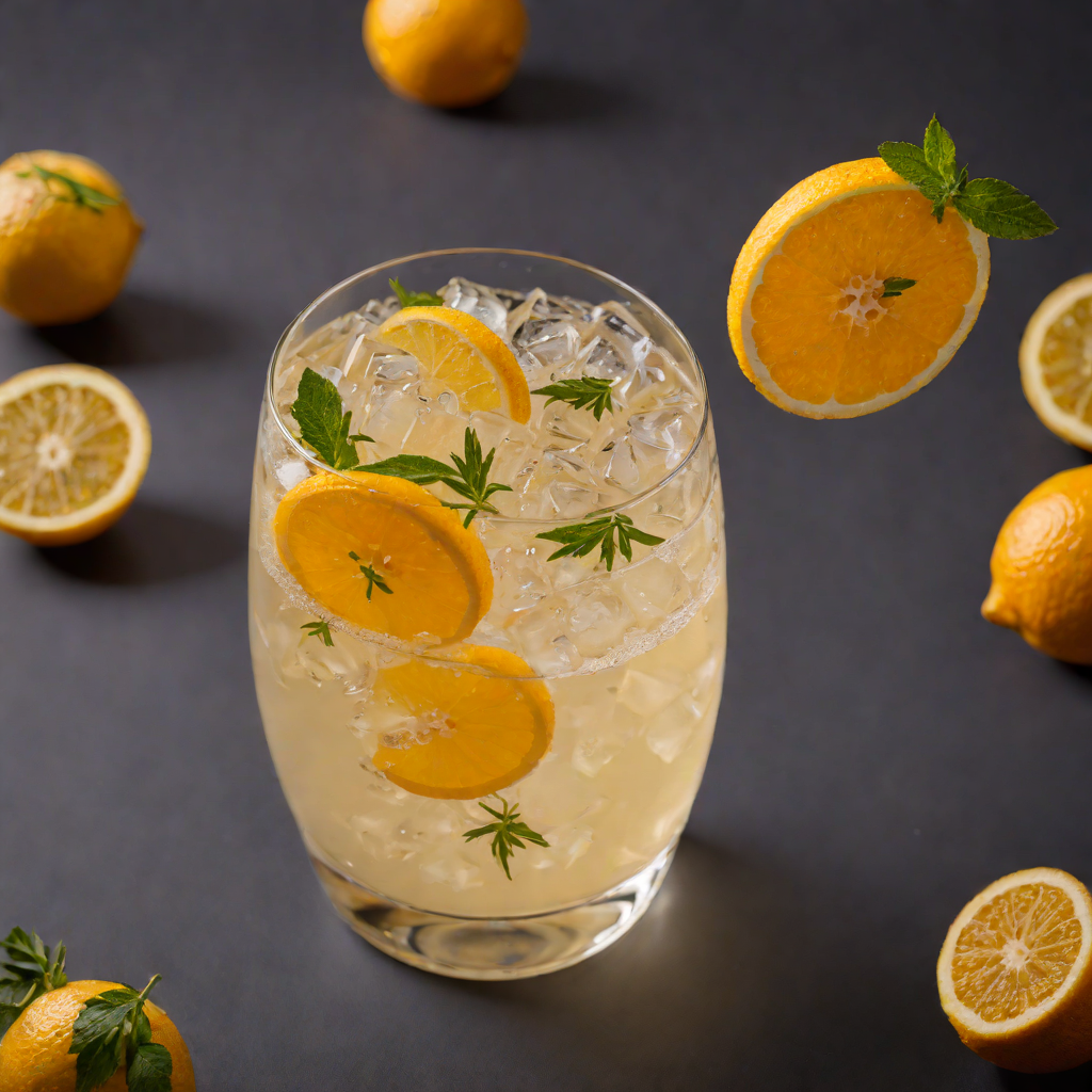 Citrus-Infused Gin Sour with Honey