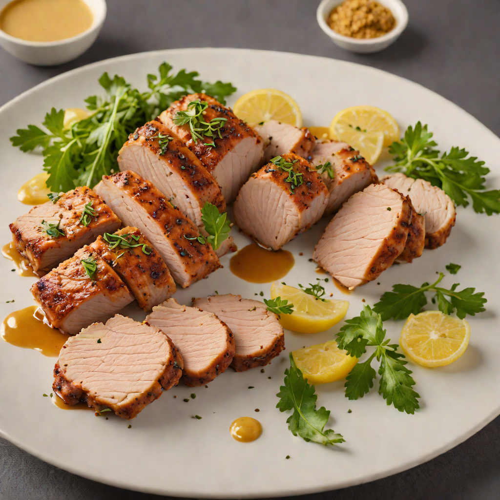 Oven-Roasted Pork Tenderloin with Spiced Mustard Rub