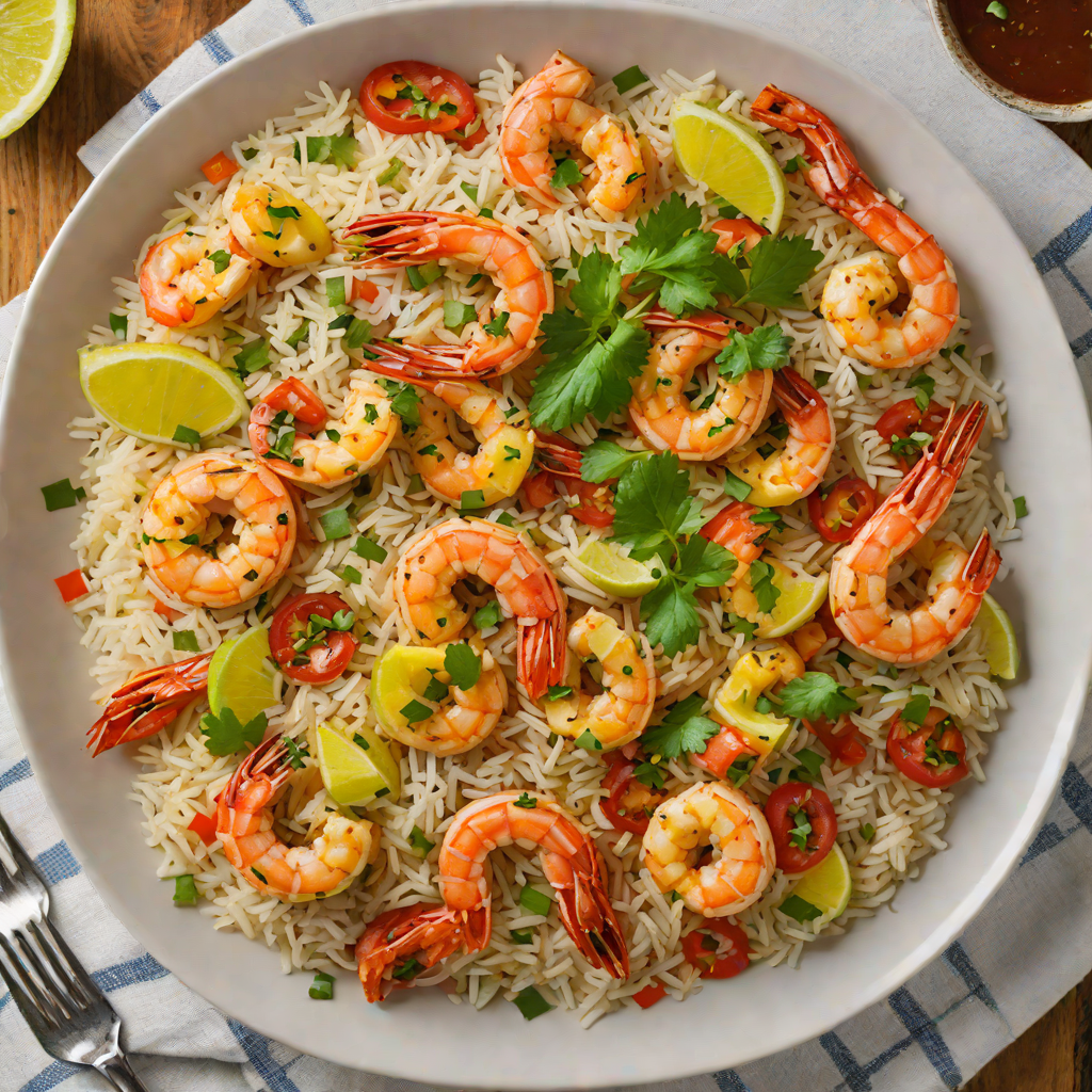 Texan-Inspired Cajun Shrimp and Rice Skillet