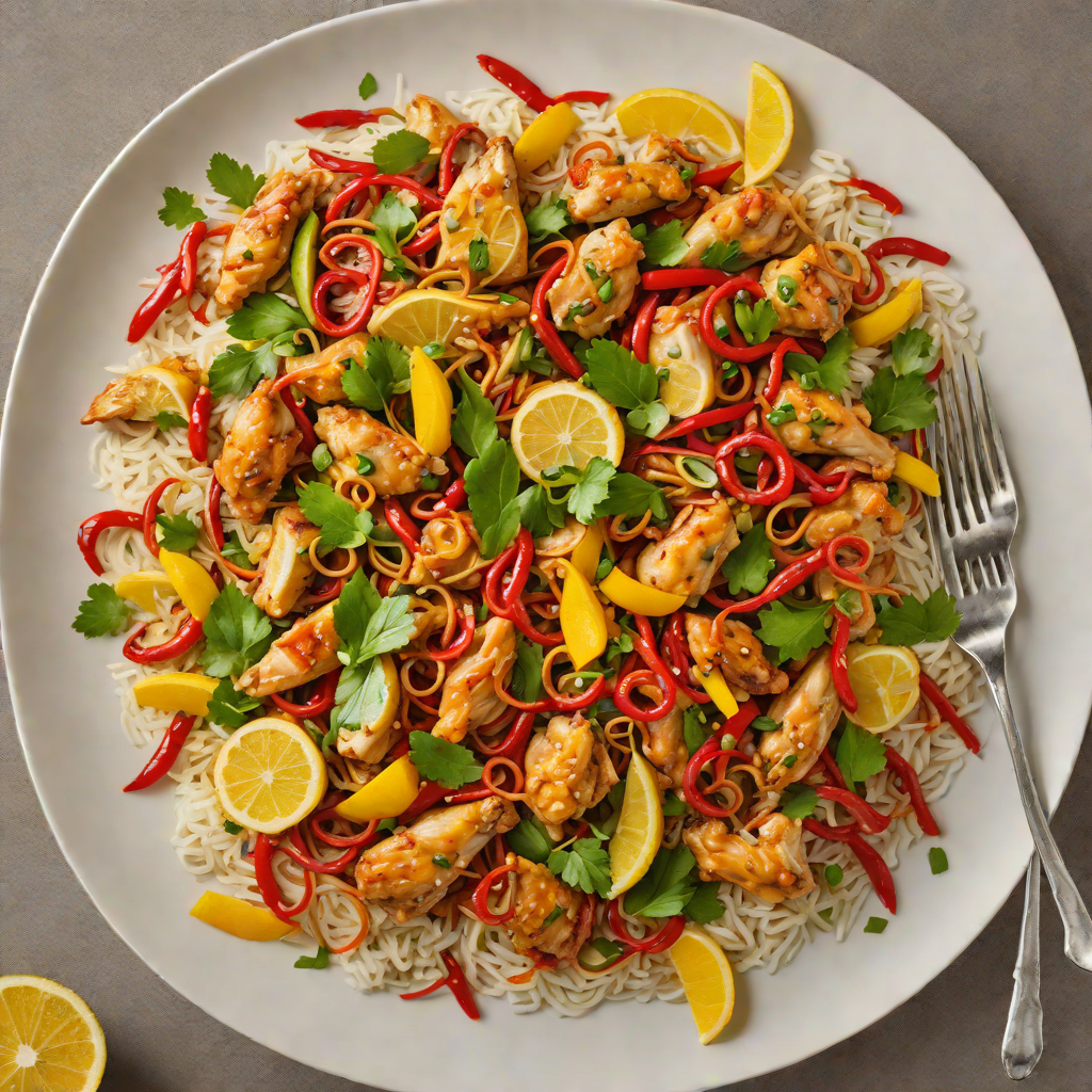 Pickled Lemon and Chili Chicken Stir-Fry
