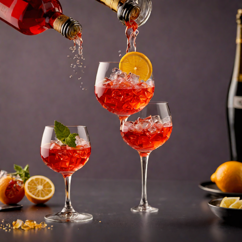 Campari and Prosecco Classic Spritz