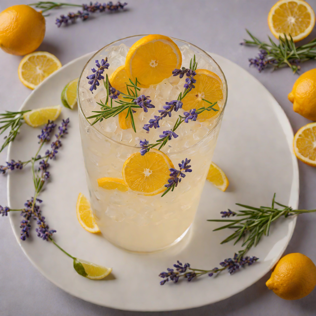 Handcrafted Citrus Lavender Fizz
