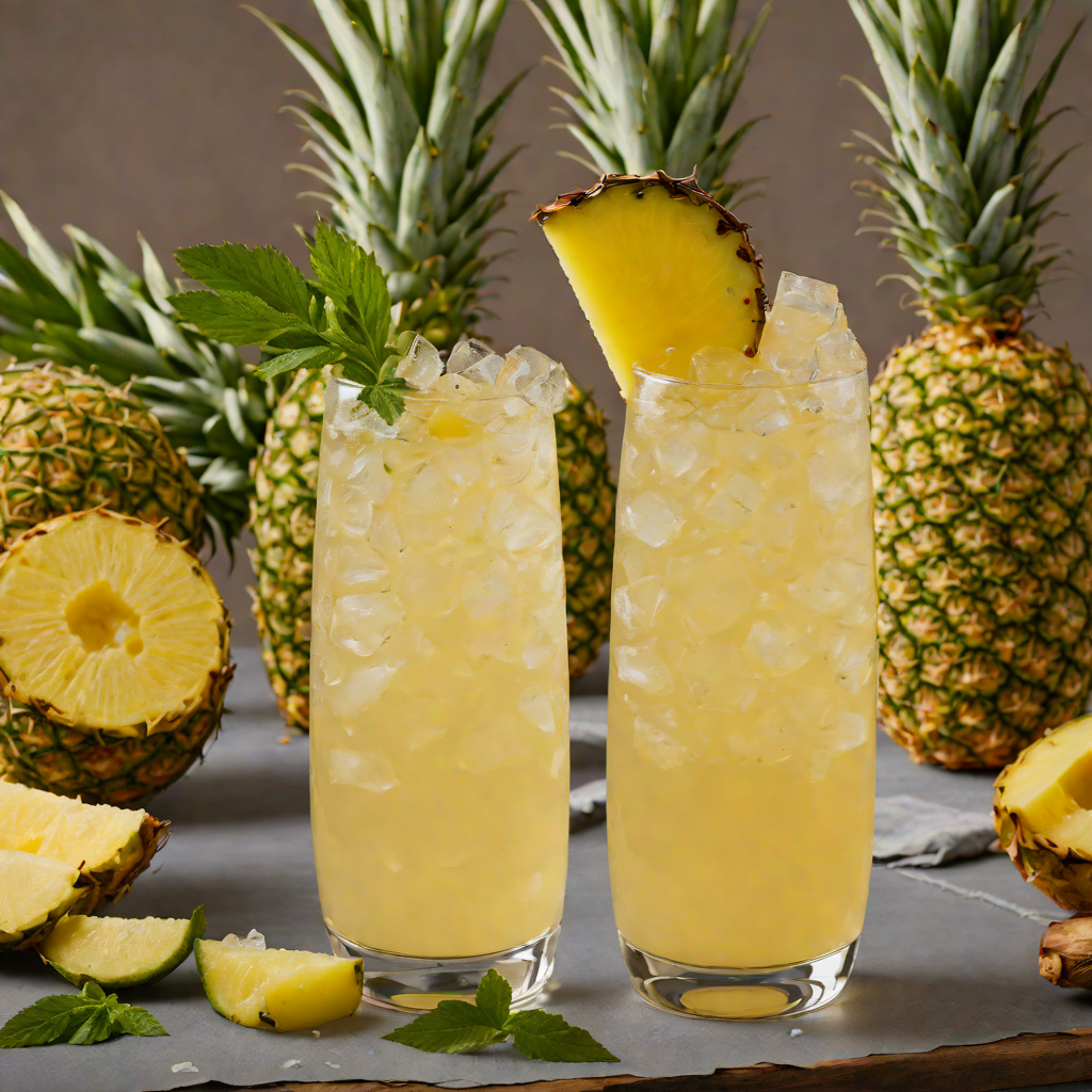 Tropical Etsy Seller’s Ginger Pineapple Cooler