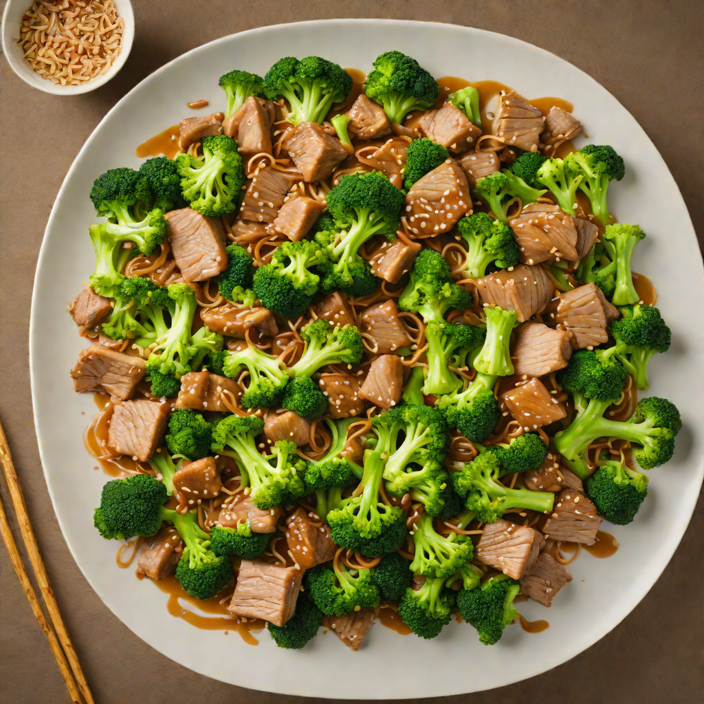 Stir-Fried Pork and Broccoli with Ginger and Coconut Aminos