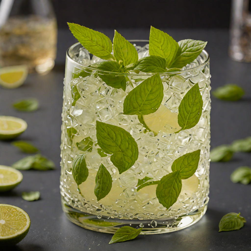 Glass Back Gin Basil Smash