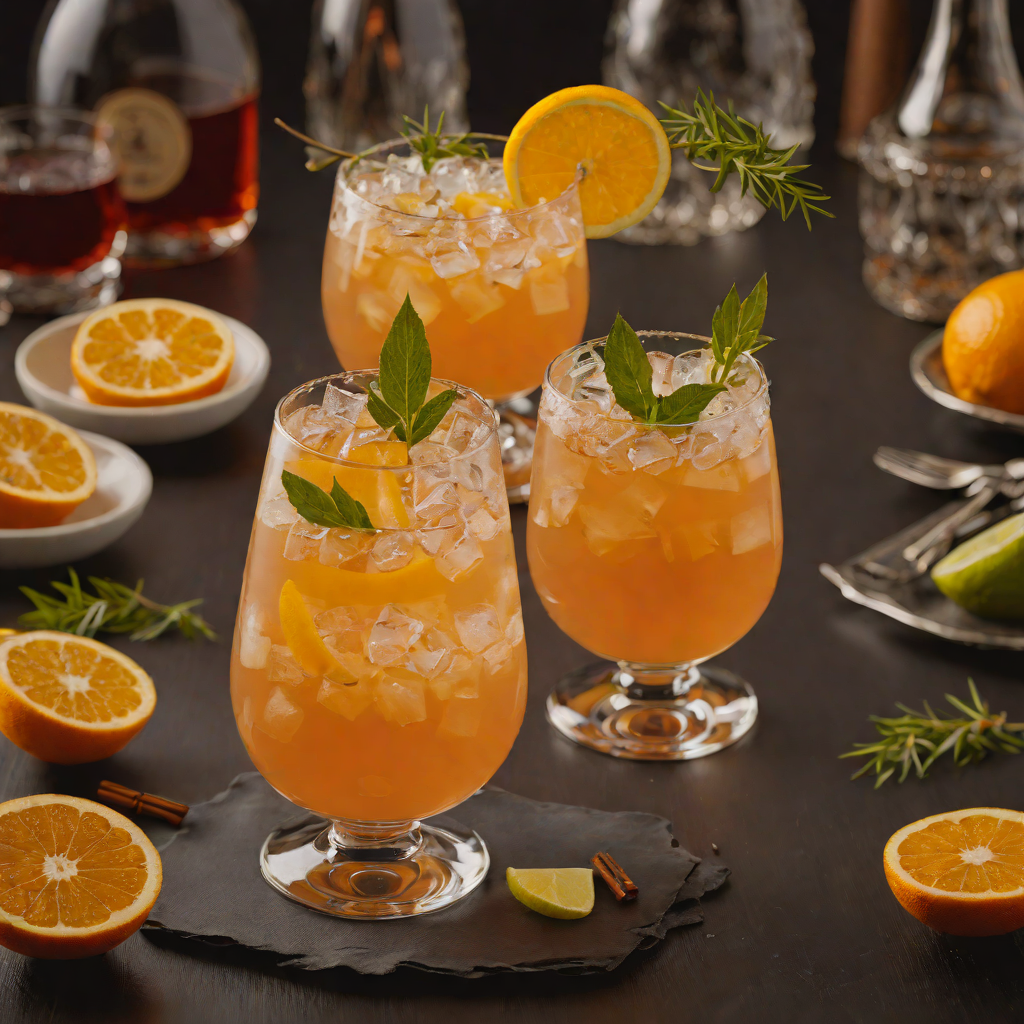 Flight Deck Spiced Rum Punch
