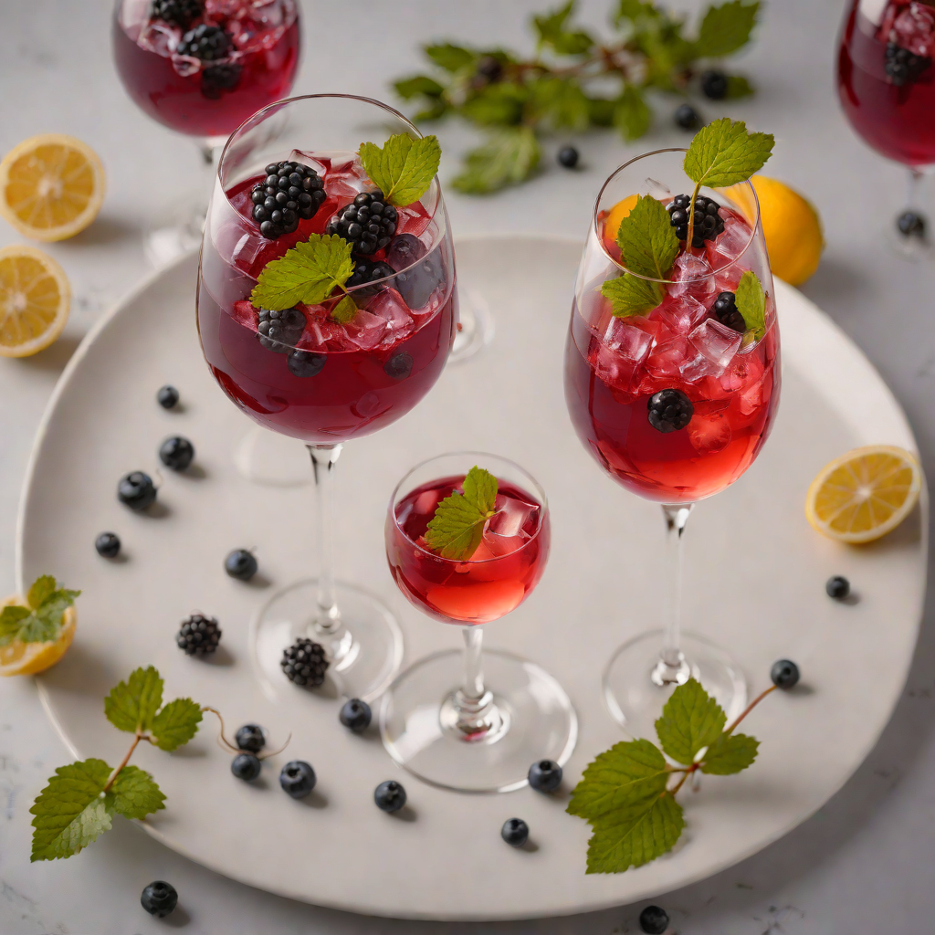 Blackcurrant Vodka Spritz
