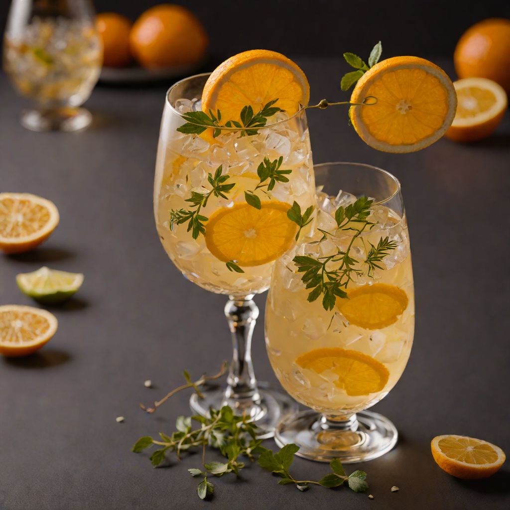 Citrus-Spiced Translator's Tonic