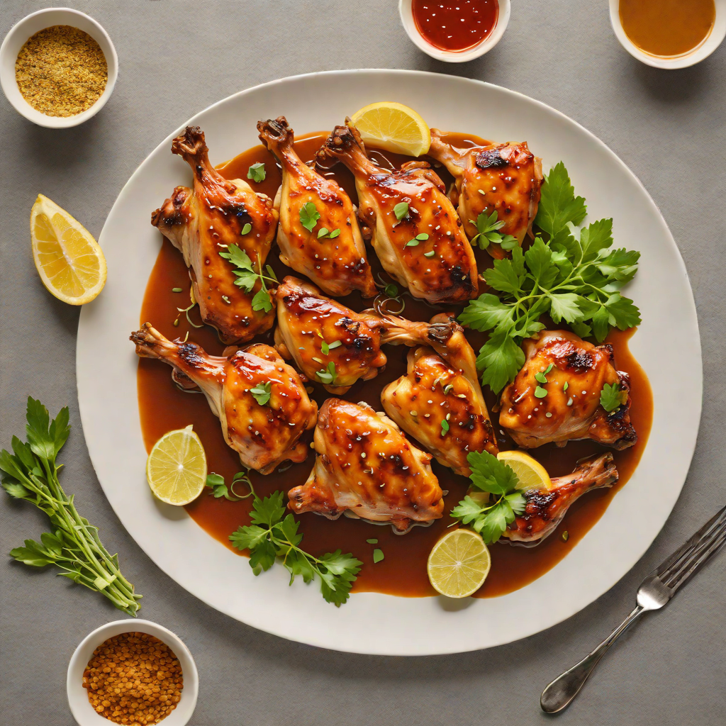 Sautéed Chicken Inasal with Lemongrass and Annatto Oil