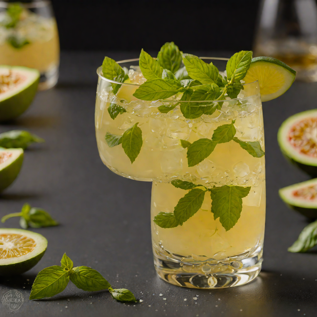 Shaken Melon Basil Refresh with Citrus Twist
