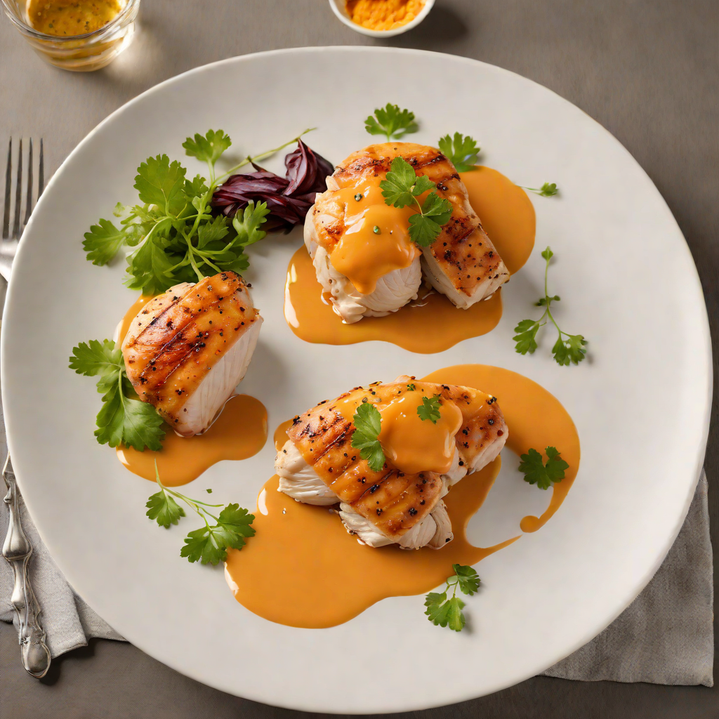 Pan-Seared Chicken with Roasted Carrot Purée
