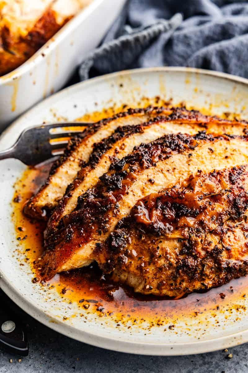 Grilled Cajun-Spiced Turkey Breast with Sweet Corn Relish