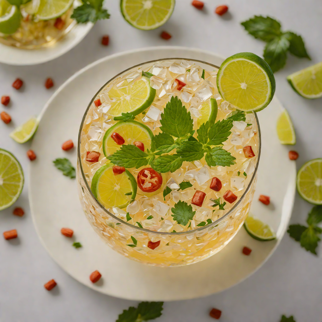 Herbal Mosaic Tequila Smash