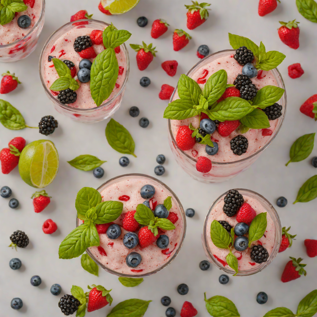 Seamless Berry Basil Smash