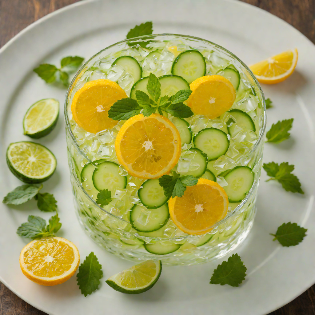 Lightweight Citrus and Cucumber Cooler