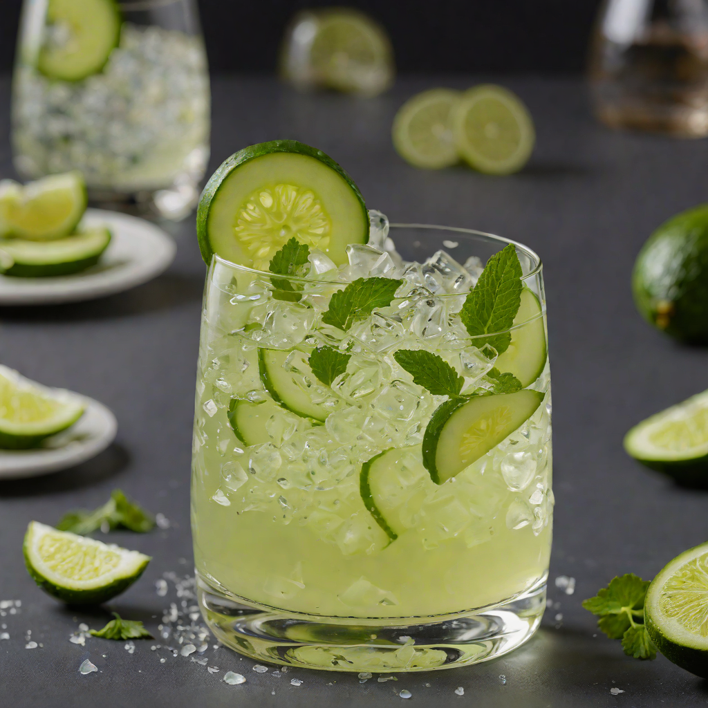 Ocean Breeze Cucumber Gin Fizz