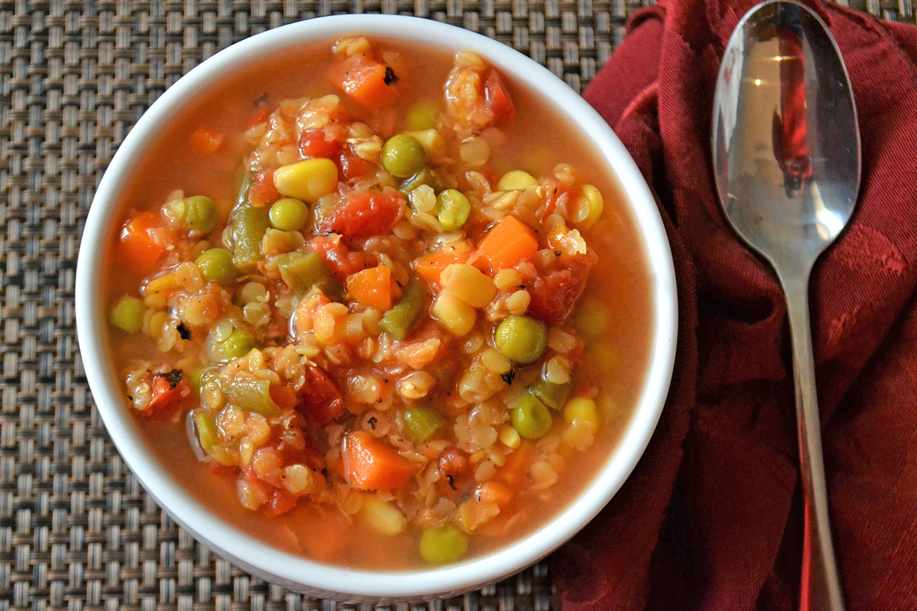 Best of the Best Lentil & Vegetable Soup