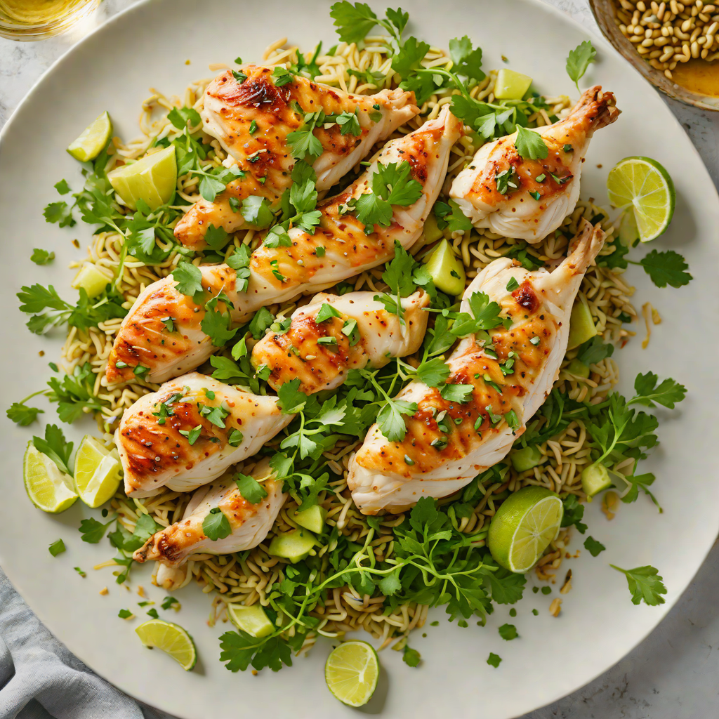 Sautéed Chicken with Honey-Lime Gremolata