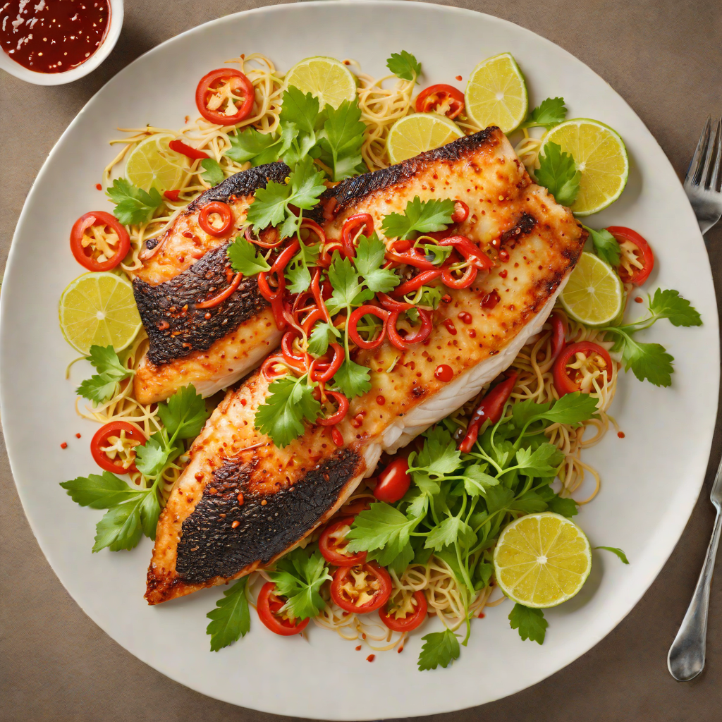 Pan-Seared Thai Tilapia with Sweet Chili Glaze