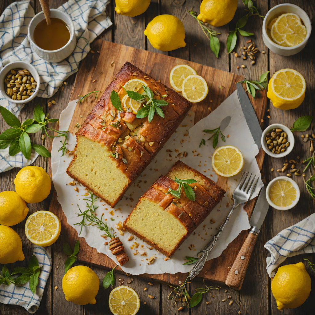 Lemon-Infused Olive Oil Pound Cake