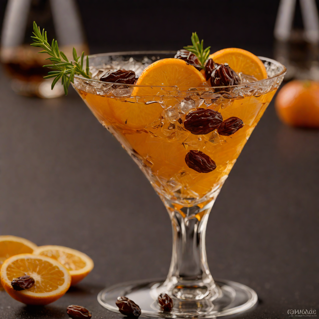 Mediterranean Date and Orange Nightcap