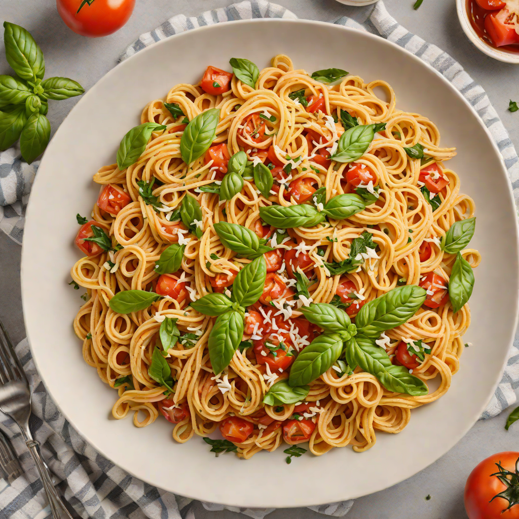 One-Pot Creamy Tomato Basil Pasta with Hidden Veggies