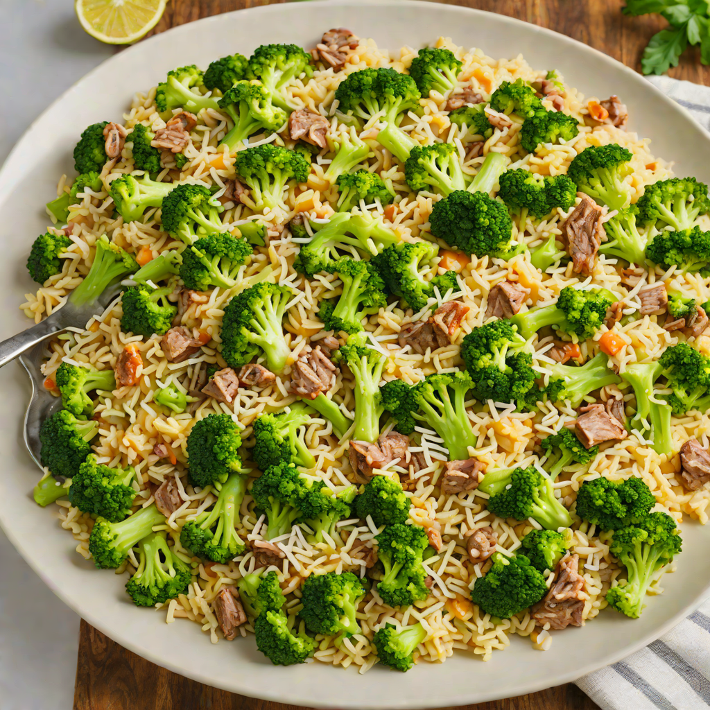 Stovetop Cheesy Beef and Broccoli Rice Skillet