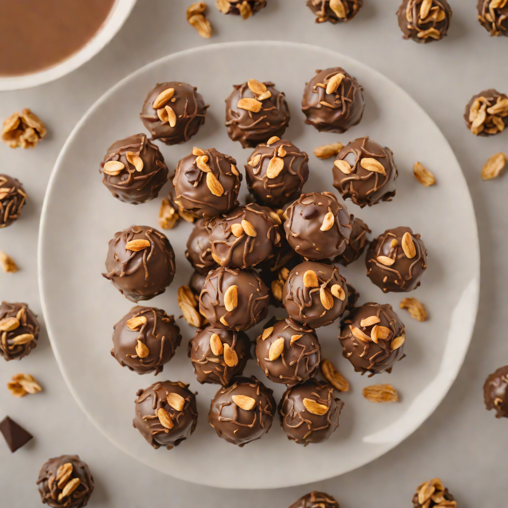 Quick No-Bake Chocolate Peanut Butter Energy Bites