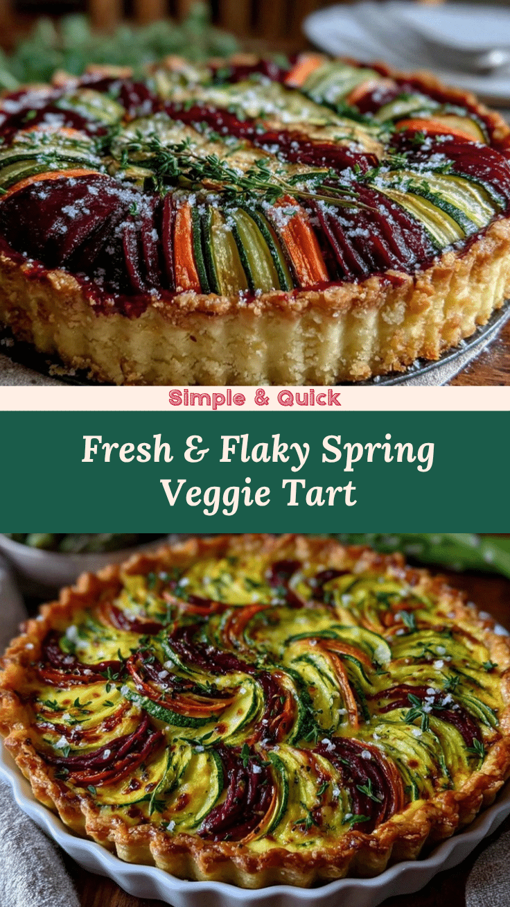 Light and Crisp Vegetable Tart