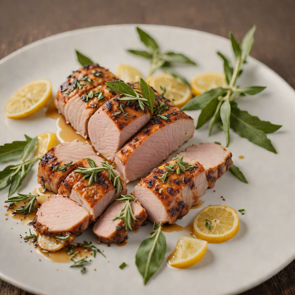 Oven-Roasted Pork Tenderloin with Garlic and Sage