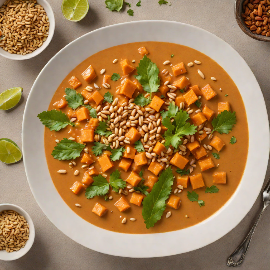Tanzanian Spiced Sweet Potato and Peanut Stew