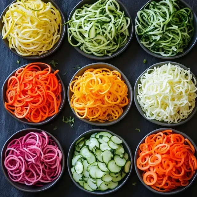Rainbow Vegetable Noodle Jigsaw