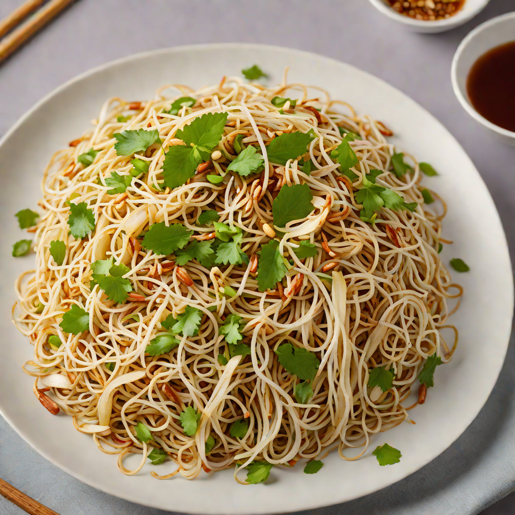 Stir-Fried Ipoh Bean Sprouts with Garlic and Soy