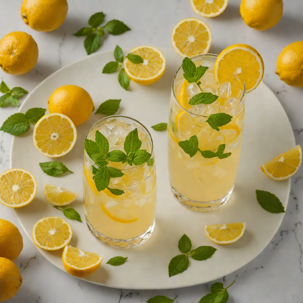 Minted Honey Citrus Cooler