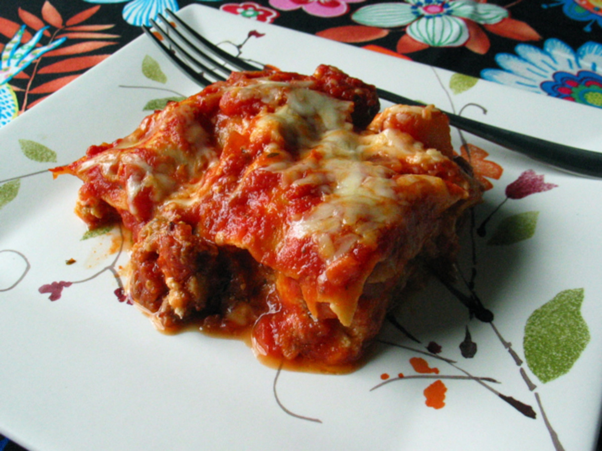 Hidden Cheese Layer Lasagna
