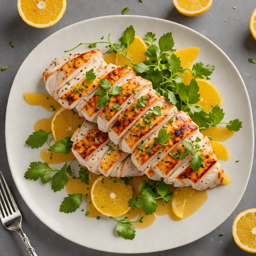Pan-Seared Chicken Breast with Citrus-Herb Glaze