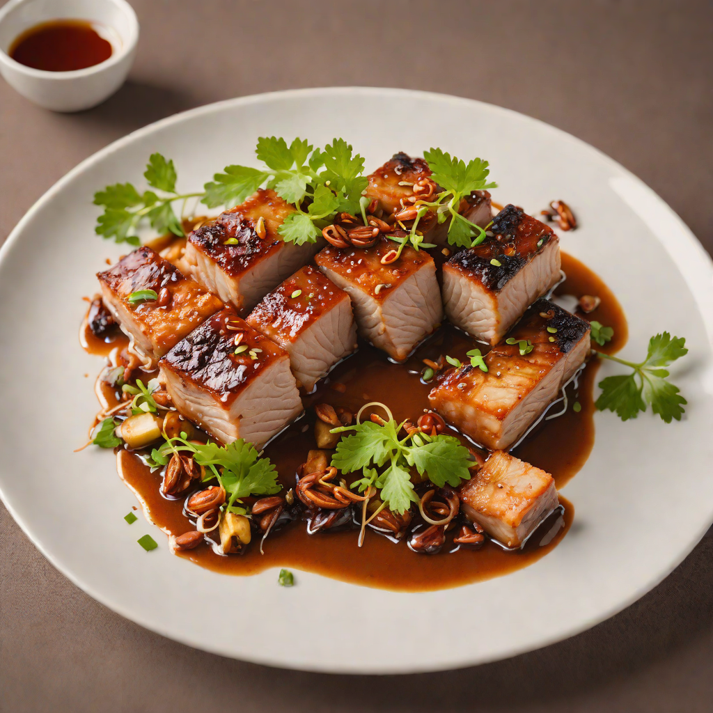 Slow-Cooked Perak-Style Pork Belly with Spices