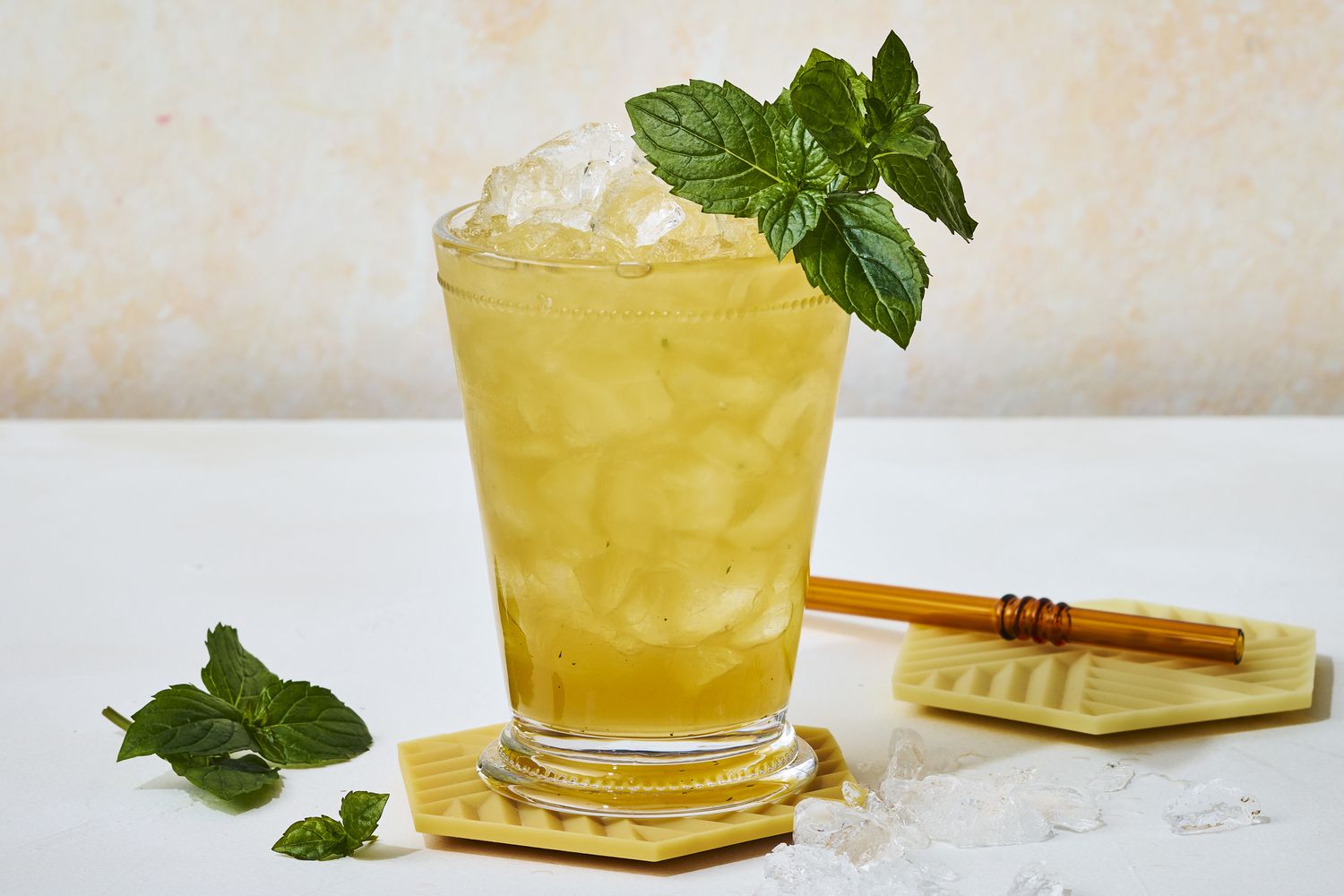 Nimbu Pani Mint Julep with Indian Spices