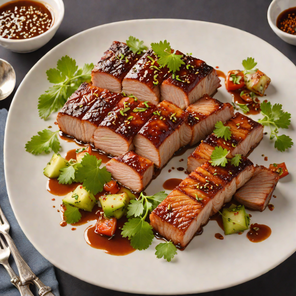 Soy-Glazed Roast Pork Belly with Five-Spice Rub
