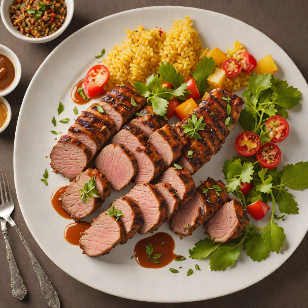 Half-Spiced Caribbean Jerk Pork Tenderloin