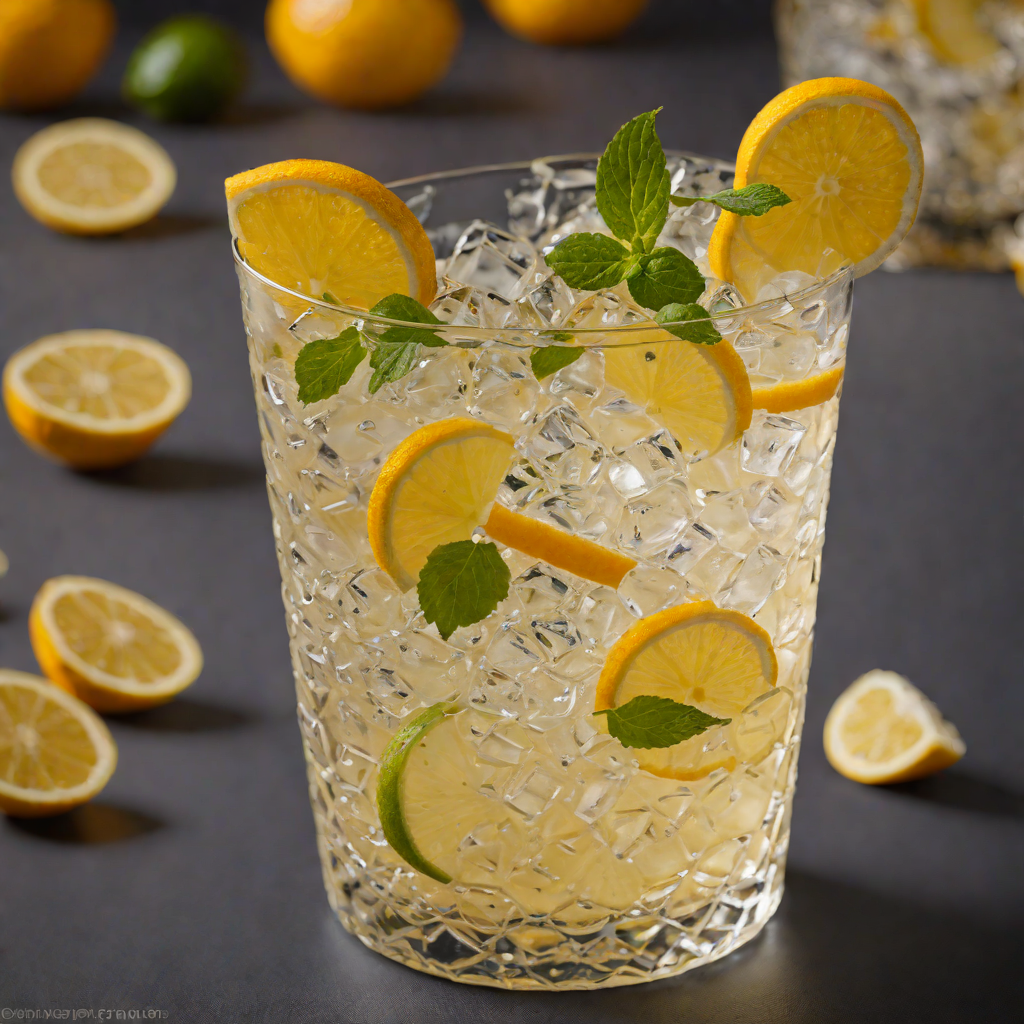 Citrus-Infused Vodka Collins Cocktail