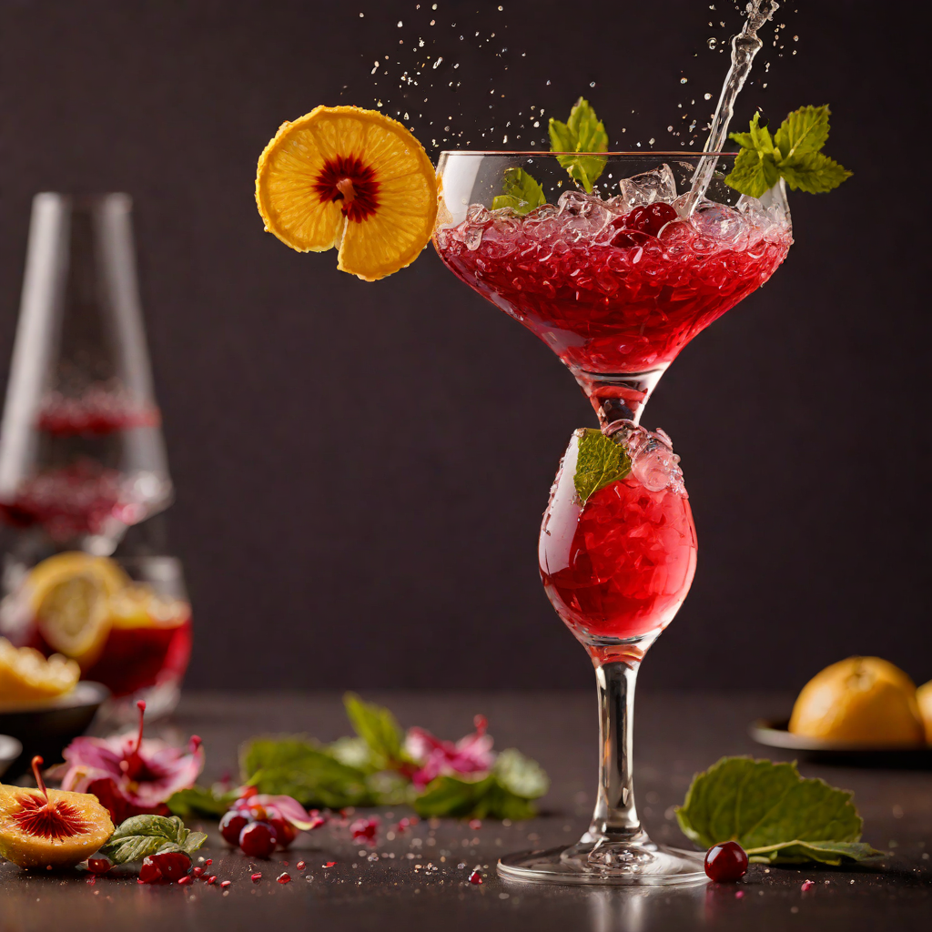 Fruity Hibiscus Sparkler