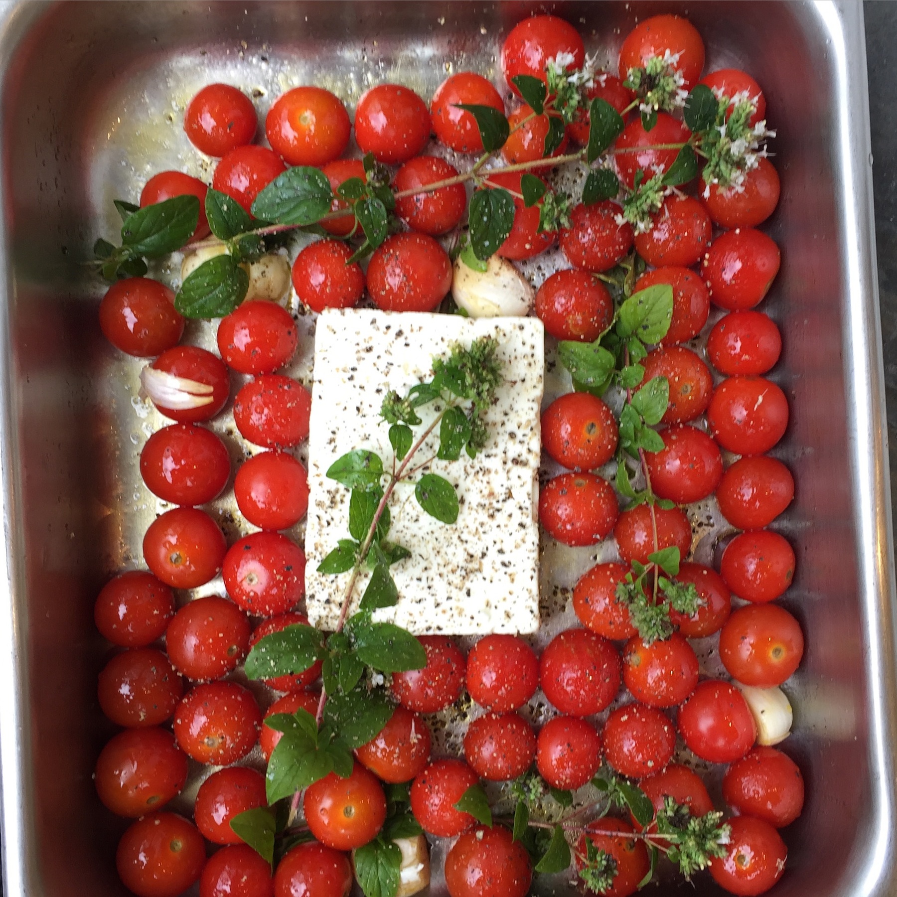 Sun-Ripened Tomato & Herb Pasta with Lemon Zest