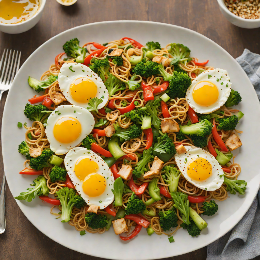 Egg and Vegetable Stir-Fry with Coconut Aminos and Ginger