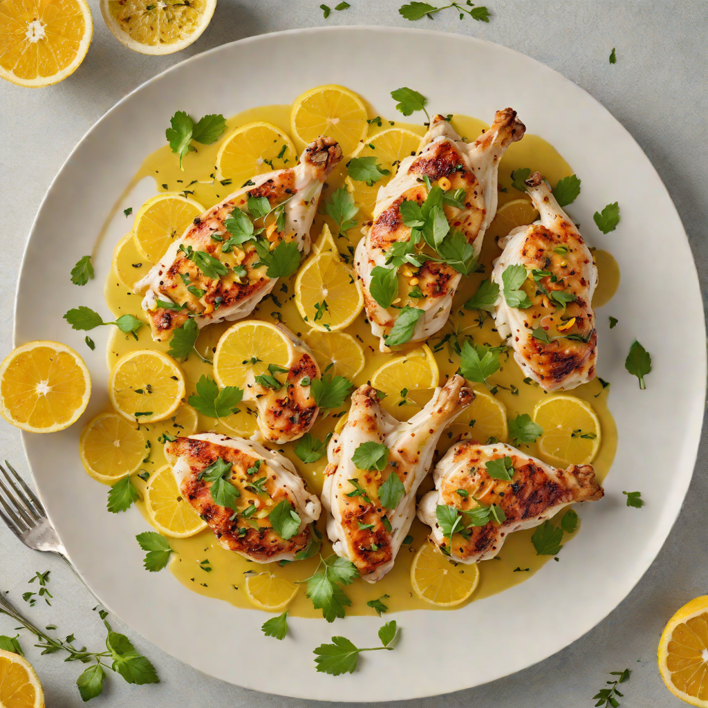 Sautéed Chicken with Bright Citrus and Herb Sauce